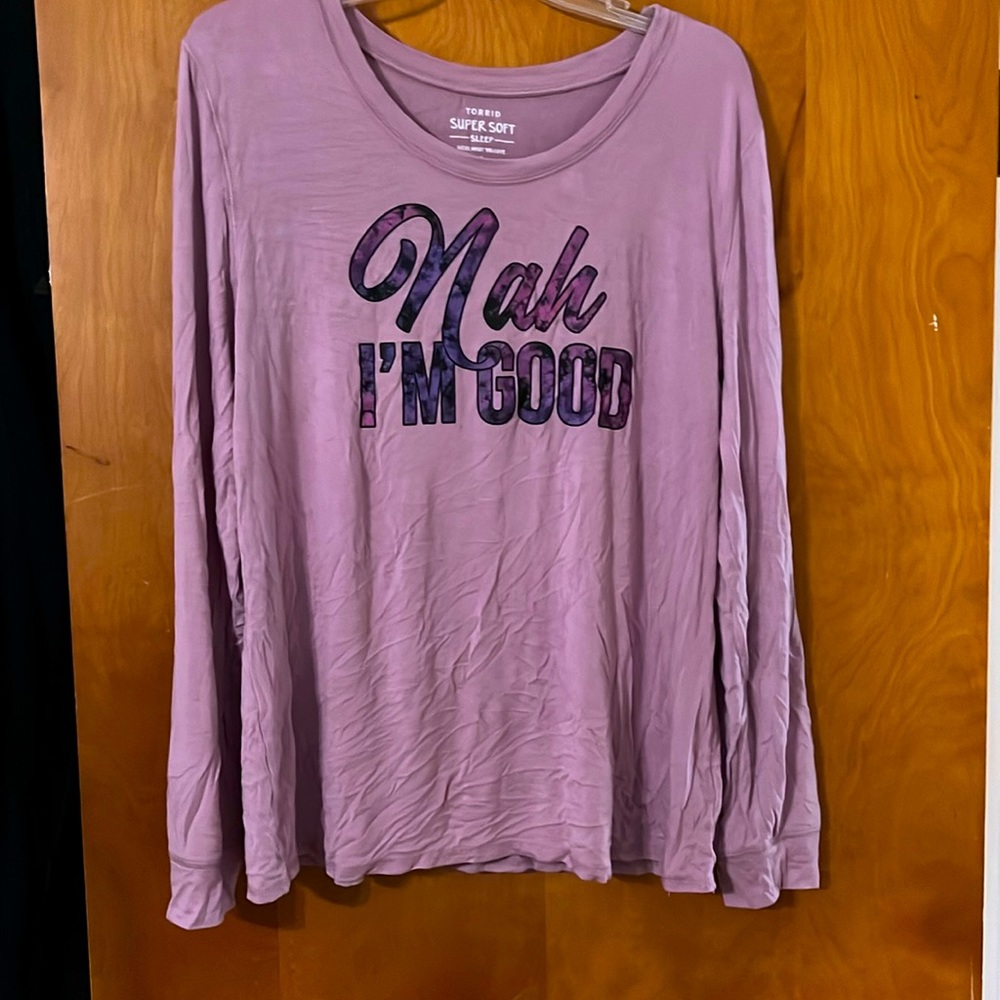 Torrid super soft sleep shirt